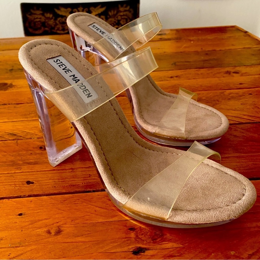 Steve Madden Lucite Heels